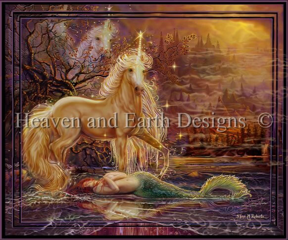The Mermaid & Unicorn - Click Image to Close
